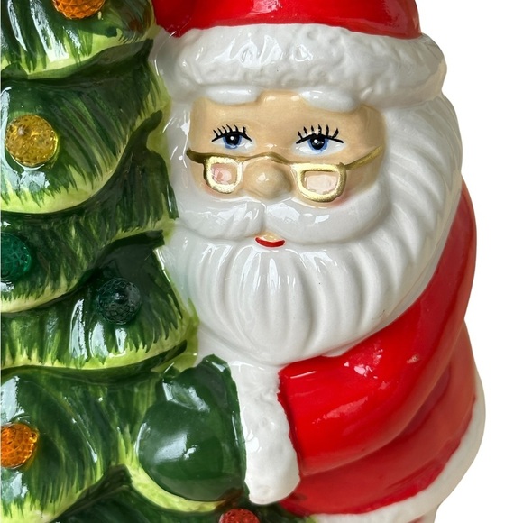 Mr. Christmas
10” Santa & elf Nostalgic Ceramic led lighted Tree NWT - Picture 6 of 15